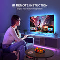 Nexillumi LED Lights for TV, 16.4 ft TV LED Backlight for 55-75 Inch, RGB LED Strip Lights Behind TV with APP Remote Control, Music Sync Smart Led Ambient Lighting for Bedroom Gaming Room Decor