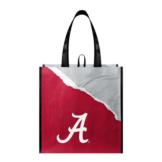 Bolsa de compras reutilizable de 4 unidades de la NCAA de FOCO Alabama Crimson Tide