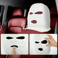 2 Pcs Funny Headrest Covers for Cars, Personalized Automotive Seat Face Mask, Spoof Face Car Headrest Cover Protector Breathable Car Seat Head Rest Cover Funny Hat for Car Seat Headcover