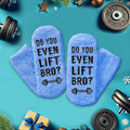 HAPPYPOP Gifts For Weight Lifters - Weight Lifting Gifts For Men Male, Weight Lifting Socks Gym Socks Workout Socks