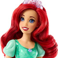 Jouets Mattel Disney Princess, poupée de mode Ariel, look étincelant avec cheveux roux, yeux bleus et accessoire diadème, inspiré du film La Petite Sirène