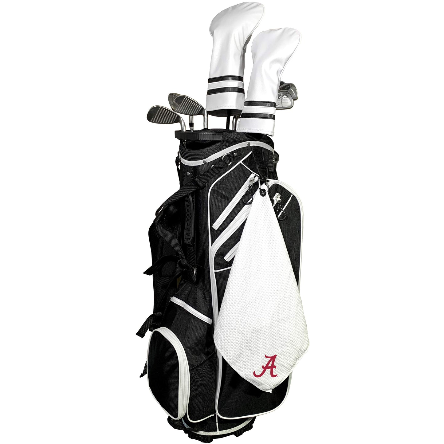 Toalla de golf de microfibra del equipo de golf NCAA Alabama Crimson Tide, 15 x 15 (multicolor)