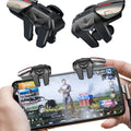 Controlador de teléfono móvil ACEDAYS para Android y iPhone, controlador de juego de 6 gatillos compatible con PUBG Mobile/Knives Out/Call of Duty Mobile, gatillos de teléfono para juegos con disparo y puntería sensibles