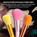 BS-MALL Makeup Brushes Colorful 12 Pcs Makeup Brush Set Foudation Concealer Blush Eyeshadow Brush