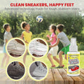 Grandma's Secret Sneaker Cleaner - Shoe Cleaner for Rubber, Canvas and Leather - Stain Remover Spray Removes Dirt, Grime and Grass - 3oz Sneakers Cleaner for Outdoor Shoes, Slippers and Moccasins