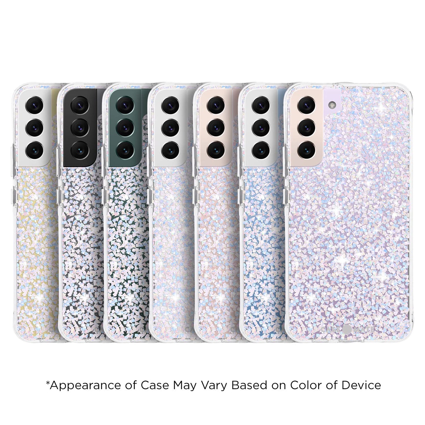 Case-Mate Samsung Galaxy S22 Plus Case - 6.6' Twinkle Diamond - 10ft Drop Protection with Wireless Charging - Luxury Bling Glitter for S22 Plus 5G - Anti Scratch, Shock Absorbing Materials, Slim Fit