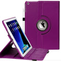 Case for iPad 9th Generation(2021)/ 2020 iPad 8th Generation/ 2019 iPad 7th Generation for 10.2 Inch iPad Case Covers, 360 Degree Rotating Protective Case with Sleep Function (Purple)