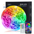 KEELIXIN 65.6ft LED Lights for Bedroom, Music Sync RGB LED Strip Lights with APP & Remote Control, Luces LED para Cuarto, Bluetooth LED Lights for Room, Home Decoration