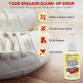 Grandma's Secret Sneaker Cleaner - Shoe Cleaner for Rubber, Canvas and Leather - Stain Remover Spray Removes Dirt, Grime and Grass - 3oz Sneakers Cleaner for Outdoor Shoes, Slippers and Moccasins