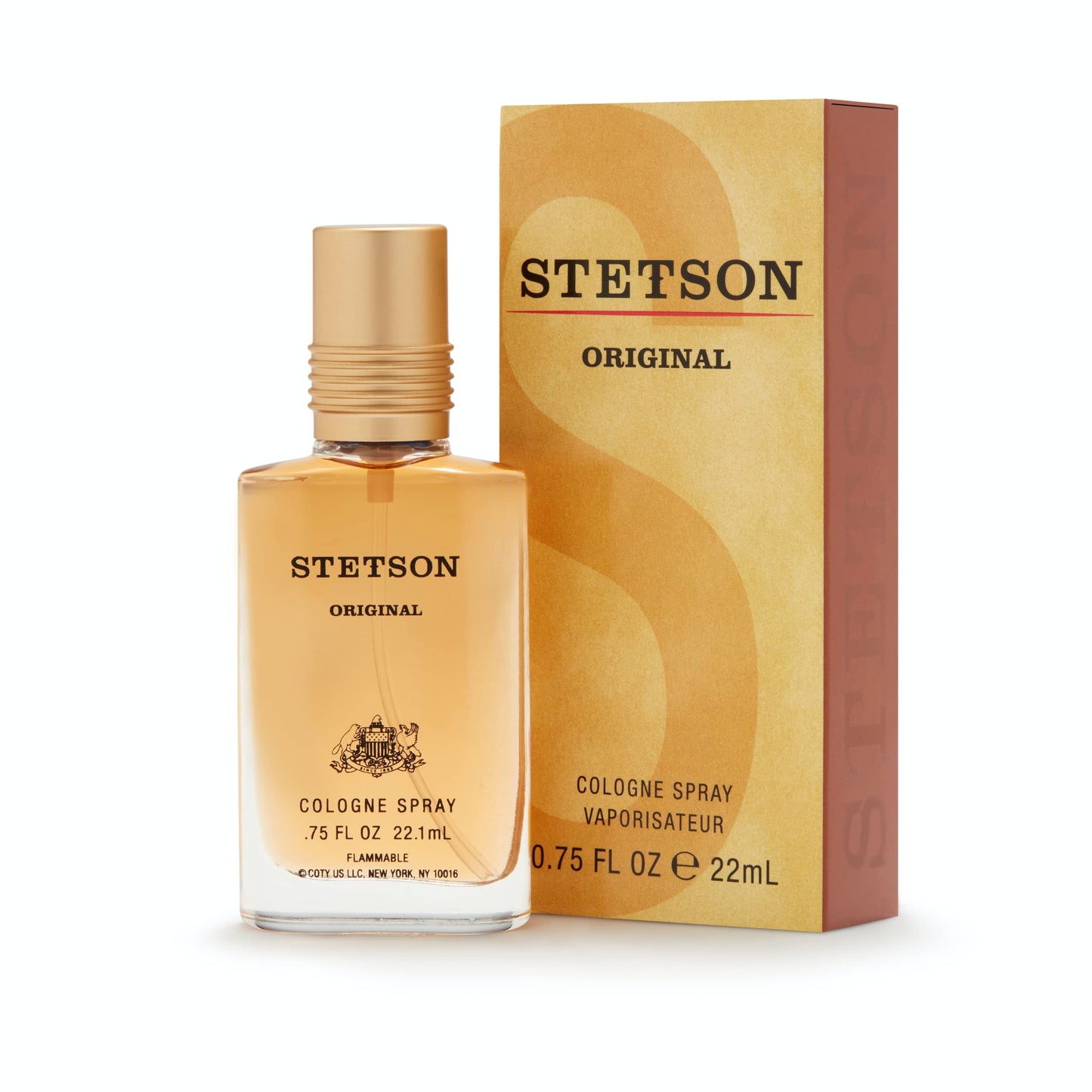 Stetson Scent Beauty Original - Cologne for Men - Classic, Woody and Masculine Aroma with Fragrance Notes of Citrus and Tonka Bean - 0.75 Fl Oz