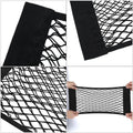 2 Pack Car Net Pocket Car Trunk Net Mesh Cargo Net For Car Trunk Storage Elastic Automotive Cargo Net Stretchable Car Exterior Accessories Adjustable Elastic Trunk Storage Net For Suvs Cars And Trucks