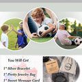 UNGENT THEM Soccer Gifts for Boys 8-12 12-14, Soccer Accessories Stuff Cross Bracelet Gifts for Teenage Boys Teens