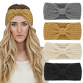 Winter Headbands for Women Ear Warmer Knit Soft Elastic Crochet Headband Chunky Turban Fashion Head Wrap Winter Accessories