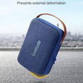 Étui de voyage pour organisateur électronique Luxtude, étui de voyage pour organisateur technologique, organisateur de chargeur portable, petit sac technologique, essentiels de voyage pour chargeur/souris/argent liquide/carte/stylo