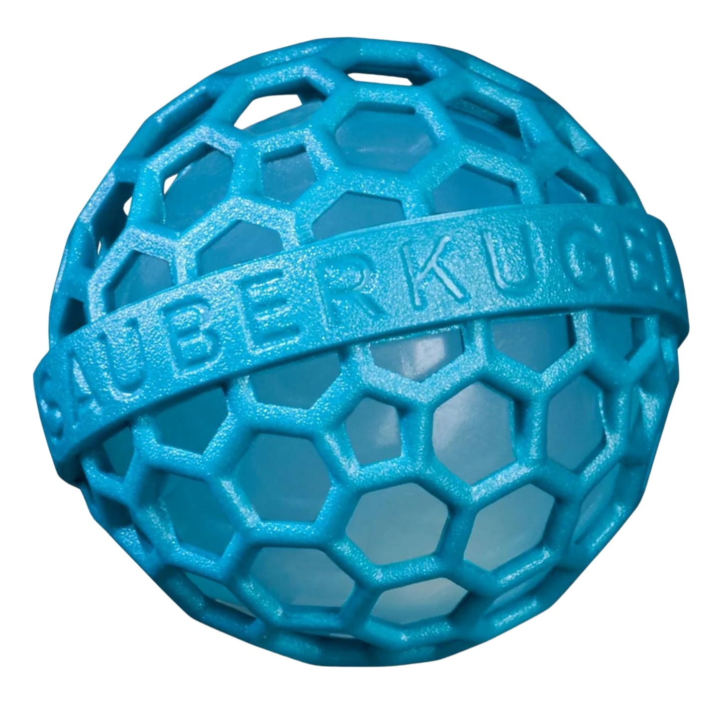 Sauberkugel - The Clean Ball - La forma inteligente de limpiar bolsos, carteras, mochilas y bolsas escolares (azul verdoso)