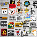 120pcs Funny Stickers for Adults, Prank Meme (Dirty) Hilarious Sticker Pack for Laptop, Hard Hat, Work, Water Bottles, Computers, Vinyl Waterproof Decals (120)