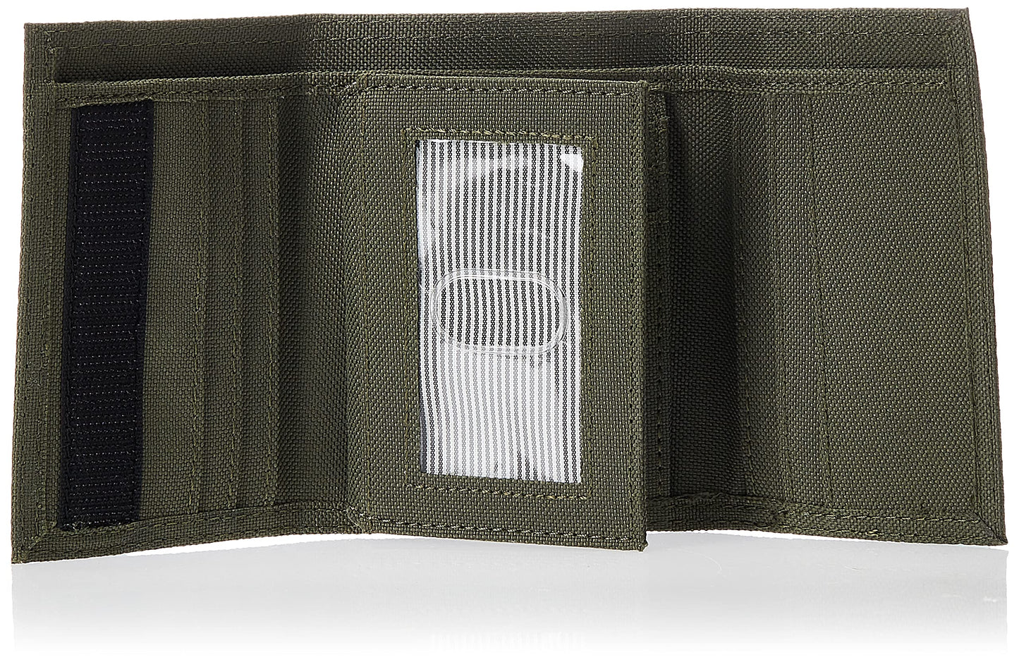 Timberland Men's Trifold Nylon Wallet, Olive, One Size