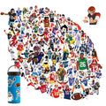 Football Stickers Water Bottle Stickers Computer Laptop Stickers Vinyl Stickers Pack Gift Stickers, Waterproof Stickers for Kids Boys Girls Teens Laptop