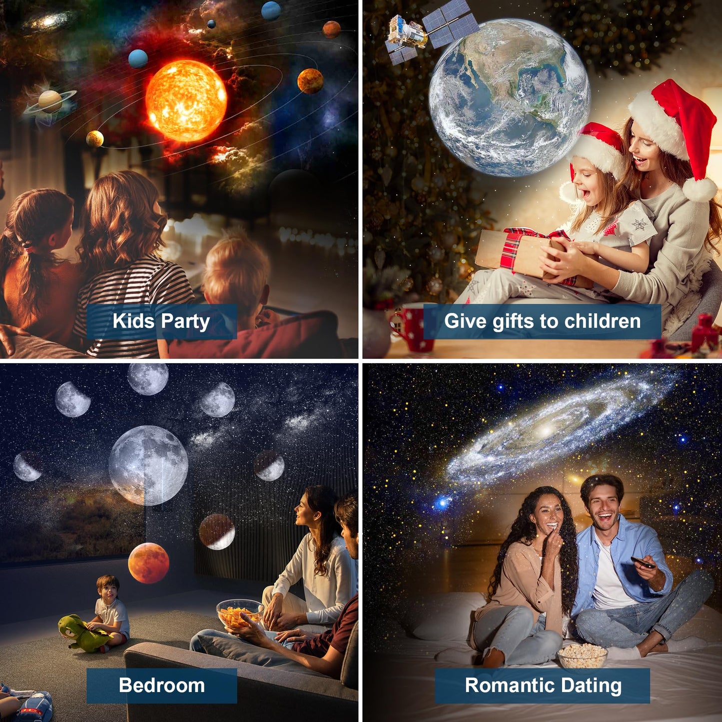 Planetarium Projector for Bedroom, 13 in 1 Star Projector Galaxy Light, Nebula Night Light Milky Way Projector with Timer, LED Space Galaxy Lamp Room Decor for Adults Kids