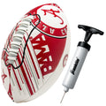 Balón de fútbol Franklin Sports Alabama Crimson Tide - Minibalón de fútbol para jóvenes - Balón de fútbol de 8,5" - Textura de fácil agarre SPACELACE - ¡Perfecto para niños!