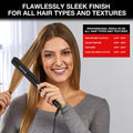 Remington 1" Flat Iron, Hair Straightener with Anti-Static Technology, Rapid 30-Second Heat-Up, 60-Minute Auto Shut-Off, 30% Longer Ceramic Floating Plates, and Titanium-Ceramic Coating